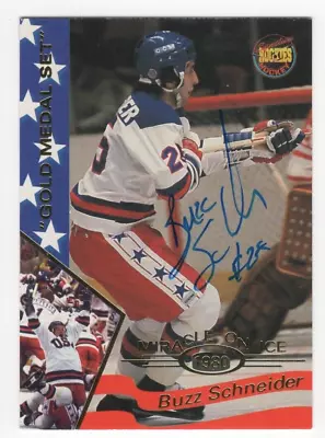 1995 Signature Rookies 1980 Miracle On Ice #29 - Buzz Schneider Autograph - TTM • $19.99