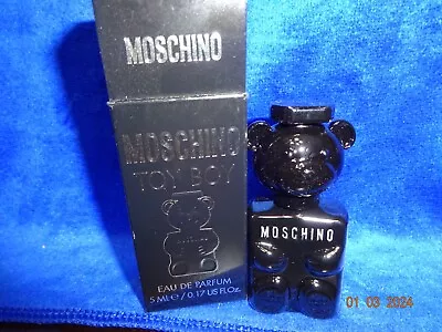MOSCHINO Toy Boy Eau De Parfum .17oz/5mL Mini/Travel Perfume - NEW In Box! • $9.99