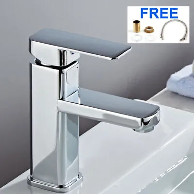 £13.49 • Buy Bathroom Taps Mixer Basin Tap Wash Sink Mono Single Lever Modern High Quality