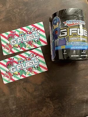 GFUEL G FUEL Energy 40 Serving Tub Of Blue Bomber Slushee And 2 Stickers • $24.99