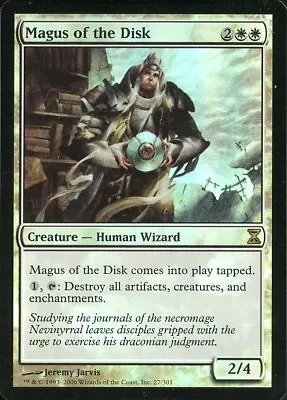 Magus Of The Disk - Foil - Time Spiral - Magic The Gathering MTG • $3.60