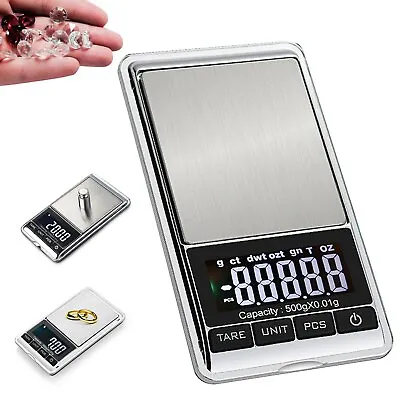 Digital Gram Scale Gold Silver Tester Diamond Precious Metal Testing Kit • $13.99