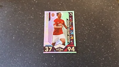 Match Attax Extra 2016/17 Le2s Zlatan Ibrahimovic Silver Limited Edition Mint • £6.75
