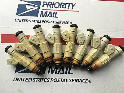 36lb Genuine Bosch Upgrade Chevyforddodge Set Of 8 Fuel Injectors  • $225