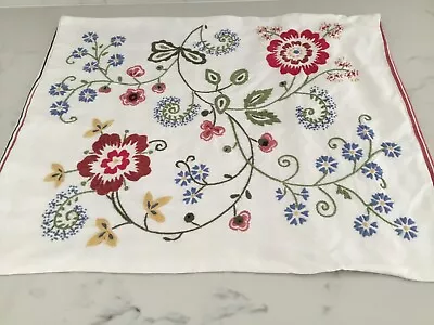 £20 • Buy Ikea Vintage Embroidered Cushion Cover - Rectangular