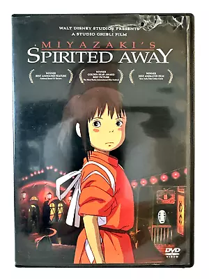 Miyazaki's Spirited Away (2 Dvd Set) 2002 Anime Disney Studios - Both Discs Mint • $4.99