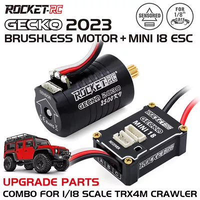 Rocket-RC Sensored Brushless Motor ESC Program Card For 1/18 TRX4M RC Car Truck • $12.91