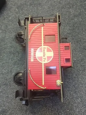 Echo Toys Lighted Santa Fe ATSF 138 Caboose Train G Scale • £29.99