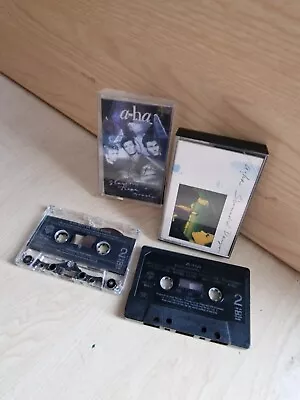 A-Ha The Scoundrel Days / Stay On These Roads  -   2 X Cassette Tape Album. • £9.95