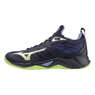 Mizuno Wave Dimension [V1GA224011] Men Volleyball Shoes Eveblue/Techgreen/Lolite • $134.95