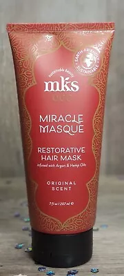 Marrakesh MKS Eco MIRACLE MASQUE Restorative Hair Mask Original Scent ~7 Fl. Oz. • $17