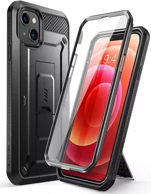 SUPCASE For IPhone 13 Full Body 6.1 Inch Screen Case With Rugged Stand Cover UK • £23.99