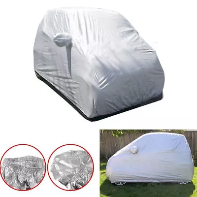 1x Full Cover Waterproof Outdoor Rain Sun UV Resistant For Smart Fortwo Benz Car • $50.51