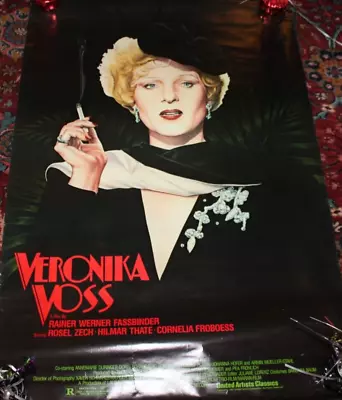 Veronika Voss 1982  Movie Poster Fassbinder German 40 X 27 • $39.99