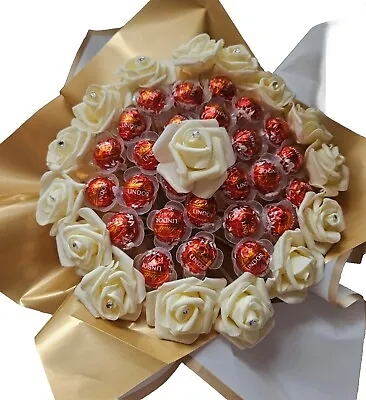 Large Chocolate Lindor  Bouquet  Gift Flower Hamper Gift • £28.99
