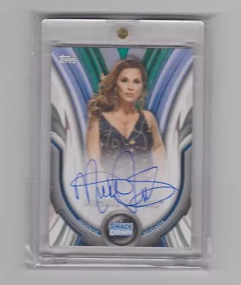 2020 Topps WWE Women's Division Mickie James #A-MJ Smack Down Auto #64/199 • $19.99