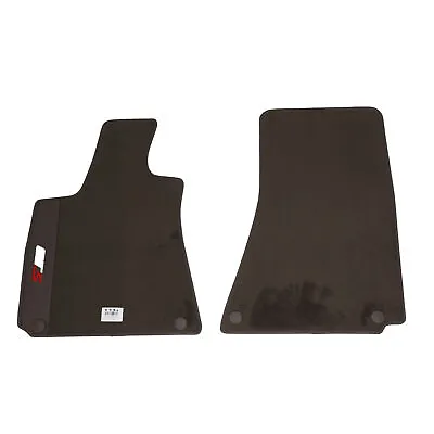 GENUINE MASERATI 2013+ Quattroporte GTS Dk Dove Gray Front Floor Mats 673004141 • $178.24