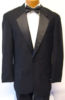 39L Black Butler Dracula Bond Tuxedo Jacket Halloween Costume Formal Tux Cheap • $24.14