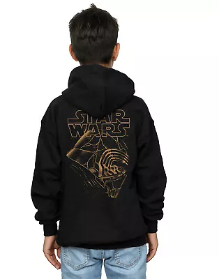 Star Wars Boys The Rise Of Skywalker Kylo Ren Helmet Zip Up Hoodie • $72.59