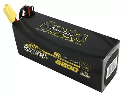 £187.99 • Buy GENSACE Li-Po Car 6S 22.2V 6800mah 120C With EC5 O-GC6S6800-120E5