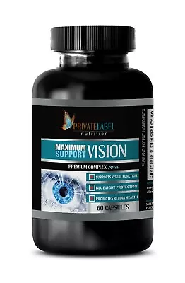 Eye Supplements Lutein - MAXIMUM VISION SUPPORT - Bilberry Supplement - 1 Bottle • $20.04