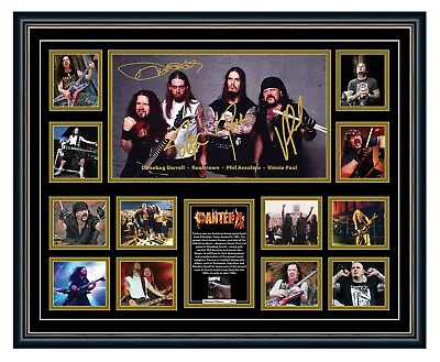$119.99 • Buy Pantera Dimebag Darrell Signed Limited Edition Framed Memorabilia