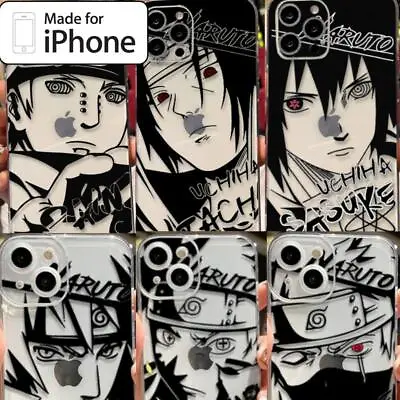 $11.20 • Buy Naruto Akatsuki Cloud Itachi Uchiha Phone Case Cover IPhone 14 13 12 11 Pro Max