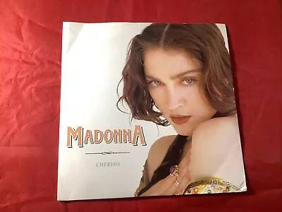 Madonna - Cherish / Supernatural Sire 45 Rpm W/ Ps 1989 Nm ! • $20