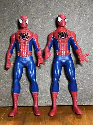 2015 Ultimate Spider-Man Marvel Hasbro 6  Spiderman Action Figure Toy Lot Of 2 • $14