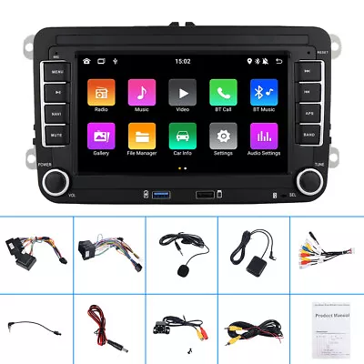 For VW Volkswagen CC Passat 7  Android 11 Carplay Car Stereo GPS Navi BT Radio • $96.31