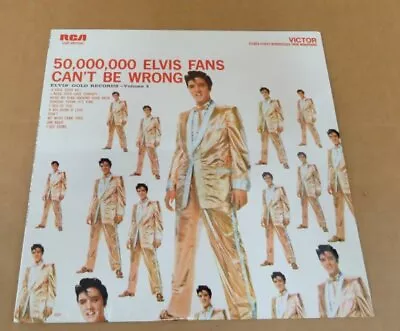 Sealed Elvis Presly 5000000 Elvis Fans Can't Be Wrong USA Vinyl LP Sealed • $27.96