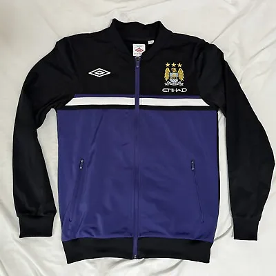 Umbro Manchester City 2012/13 Tracksuit Track Top Jacket Men’s Small Purple  • $39.90