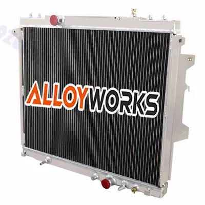 2 Row Radiator Aluminum For Toyota Hilux KUN26R KUN16R 1KD 3L Turbo Diesel 05-17 • $244.95