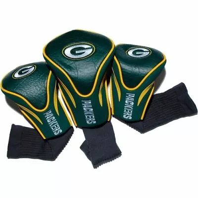 NFL Green Bay Packers Golf Contour Head Covers Set Of 3 • $39.94