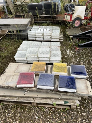 £6.95 • Buy Glass Blocks Transparent & Colour 9.5 In X 9.5 From £5 Each @ J Sharples