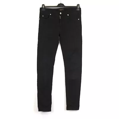 J. LINDEBERG Women's Jeans W32 L34 Skinny Fit Black Denim Zip Fly Pockets K6453 • $18.89