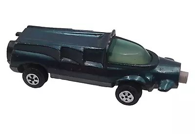 Vtg 1970's Monster Johnny Lightning Jet Power JP Dark Teal Blue Topper Diecast • $19.95