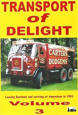 Funfair Fairground Truck Transport DVD Video: CARTERS STEAM FAIR 1993 Amersham • £9.99