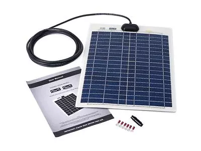 PV Logic Flexi 20w Solar Panel Kit Outdoor Lighting Energy • £69.99