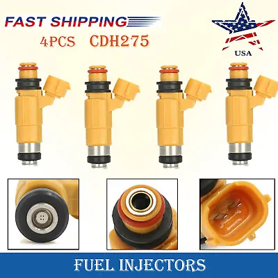 4PC Fuel Injectors For Marine Yamaha F150 Outboard Four Stroke Mitsubishi CDH275 • $69.99