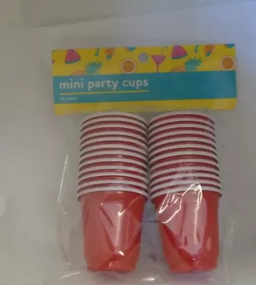 Mini Party Cups 24 Count Red • $7.49