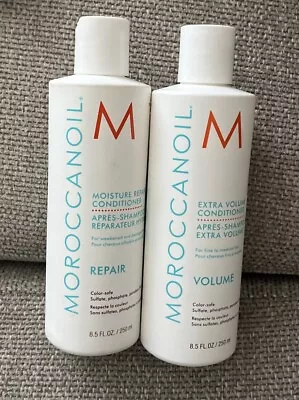 Moroccanoil Moisture Repair & Extra Volume Conditioner Fine Hair 8.5 OZ • $40