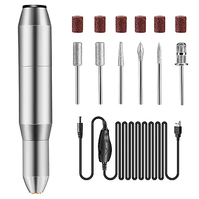 Professional Electric Nail File Drill Manicure Tool Pedicure Machine Set Kit • $14.90