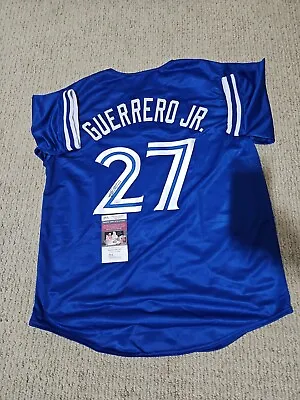 Vladimir Vlad Guerrero Jr Signed Auto Bluejays Jersey JSA Size XL Never Worn • $115