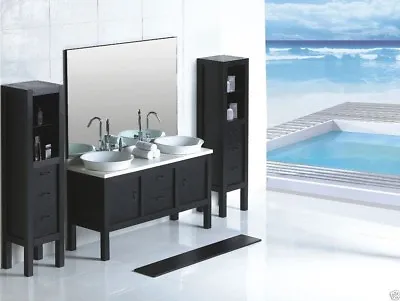 Bathroom Vanity - Modern Bathroom Vanity Set - Double Sink - Campania - 59  • $2199.99