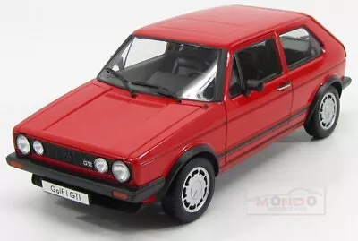 1:18 WELLY Volkswagen Golf I Gti Pirelli 2-Door 1983 Red WE18039R MMC • $70.89