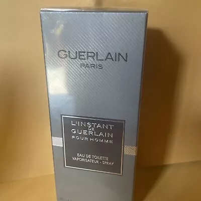 Guerlain L'Instant De Guerlain Eau De Toilette For Men 3.3 Fl Oz Sealed New • $85