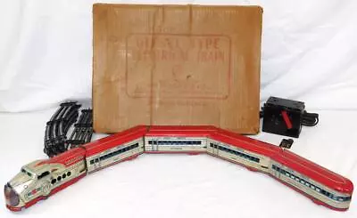 Marx 7675 M10005 Union Pacific Articulated Passenger 5car Set RedBlue Streamline • $275