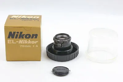 [Near MINT In Box] Nikon EL-NIKKOR 75mm F/4 Enlarging MF Lens For M39 From JAPAN • $79.99