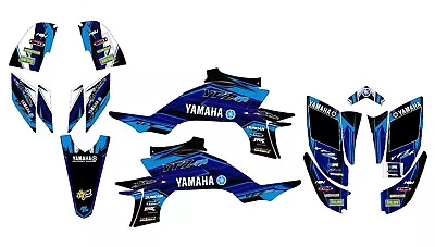 Fits YFZ450 2003 2004 2005 2006 2007 2008 Yamaha Graphic Decal Kit Stickers • $127.40